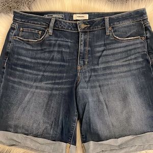 Sonoma Denim Jean Bermuda Shorts Size 16